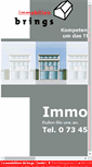 Mobile Screenshot of immobilien-brings.de